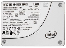 Dysk SSD Solidigm (Intel) S4520 1.92TB SATA 2.5