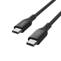 Belkin CAB015bt2MBK kabel USB 2 m USB 2.0 USB C Czarny