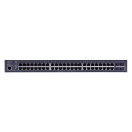 Switch TP-LINK TL-SG3452XP Zarządzalny L2+ JetStream, 48 portów gigabitowych PoE+, 4 sloty SFP+ 10GE