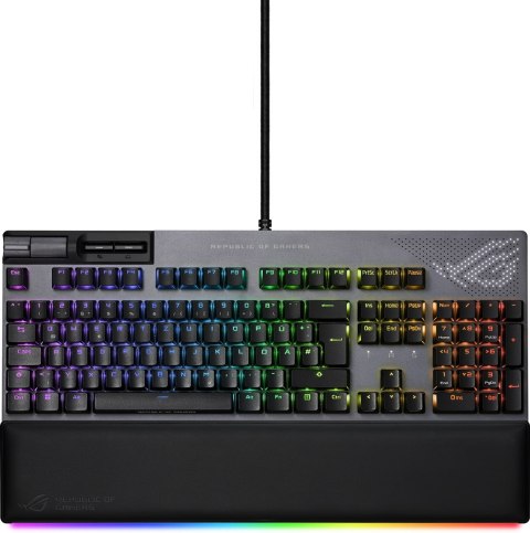 Klawiatura gamingowa ASUS ROG Strix Flare II Animate, PBT - ROG RX, czarna