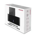 Axagon ADSA-SN stacja dokująca do dysków twardych USB 3.2 Gen 1 (3.1 Gen 1) Type-A Czarny