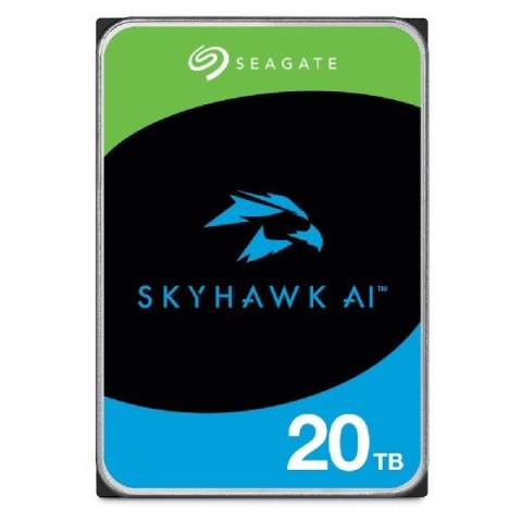 Seagate Dysk SkyHawkAI 20TB 3,5 256MB ST20000VE002