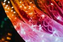 TWINKLY Inteligentna kurtyna Curtain 400 LED RGB+W 3x2m, przezroczysty przewód