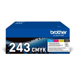 Toner Brother zestaw TN243CMYK=TN-243CMYK, 1000 str.