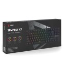 Savio Klawiatura mechaniczna RGB Tempest X2 Outemu Blue