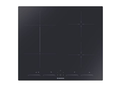 Hoover H-HOB 500 INDUCTION HTPS64MCTT Czarny Wbudowany 59 cm Płyta indukcyjna strefowa 4 stref(y)