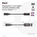 CLUB3D CAC-1088 adapter kablowy 0,21 m DisplayPort HDMI Czarny