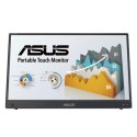 ASUS ZenScreen MB16AMTR monitor komputerowy 39,6 cm (15.6") 1920 x 1080 px Full HD LCD Ekran dotykowy Czarny