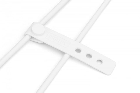 Digitus Kabel połączeniowy silikonowy USB-C - USB-C, USB 2.0 60W, 0,5m Biały