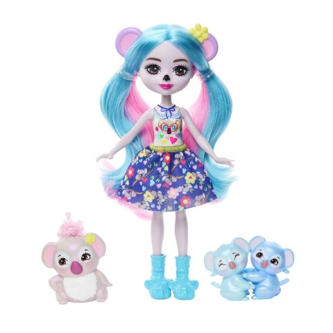 Enchantimals Rodzina Koale Lalka + figurki HNT61