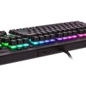 Thermaltake Klawiatura gamingowa eSports Level 20 GT RGB Black Cherry MX Blue