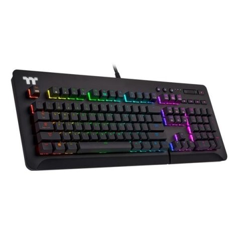 Thermaltake Klawiatura gamingowa eSports Level 20 GT RGB Black Cherry MX Silver