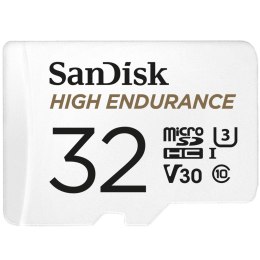 High Endurance microSDHC 32GB V30 z adapterem (rejestratory i monitoring)