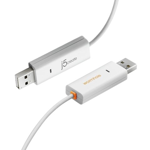 J5create JUC400 kabel USB 1,8 m USB 2.0 USB A Biały