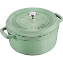 Garnek żeliwny okrągły STAUB 40508-706-0 - 5,2 ltr miętowy