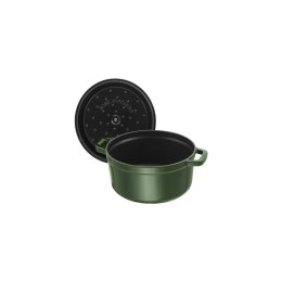 Garnek żeliwny okrągły STAUB 40509-361-0 - zielony 6.7 ltr