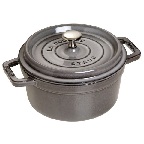 Garnek żeliwny okrągły STAUB 40509-484-0 - grafitowy 1.7 ltr