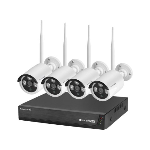 Zestaw do monitoringu WiFi Kruger&Matz Connect C200 Tuya