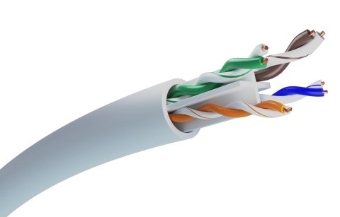 EXTRALINK KABEL SKRĘTKA CAT6 UTP (U/UTP) V2 INDOOR