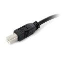 Kabel USB 2.0 StarTech USB2HAB30AC USB A na USB B 9m Czarny