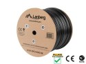 Kabel U/UTP Lanberg LCU6-30CU-0305-BK (UTP; 305m; kat. 6; kolor czarny)