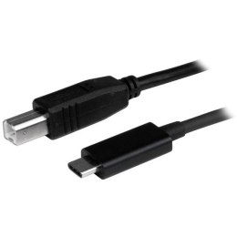 StarTech.com USB2CB1M kabel USB USB 2.0 1 m USB C USB B Czarny