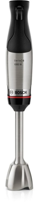 Bosch Serie 6 MSM6M610 blender Blender immersyjny 1000 W Czarny, Stal nierdzewna