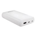 Intenso XS20000 Powerbank Zusatzakku LiPo 20000 mAh 7313552 Litowo-polimerowy (LiPo) Biały