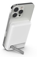 Powerbank bezprzewodowy Belkin BoostCharge Magnetic Wireless Power Bank 5K + Stand MagSafe Compatible 5000mAh 7,5W White