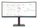 Lenovo ThinkVision T34w-30 LED display 86,4 cm (34") 3440 x 1440 px Wide Quad HD Czarny