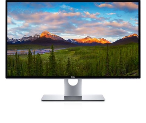 DELL UltraSharp UP3218KA monitor komputerowy 80 cm (31.5") 7680 x 4320 px 8K Ultra HD LCD Czarny, Srebrny