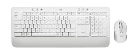 Logitech Signature MK650 Combo For Business klawiatura Dołączona myszka Biuro Bluetooth QWERTY Amerykański międzynarodowy Biały