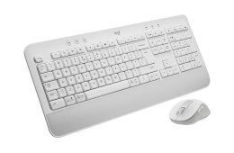 Logitech Signature MK650 Combo For Business klawiatura Dołączona myszka Biuro Bluetooth QWERTY Amerykański międzynarodowy Biały