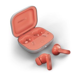 Motorola Moto Buds Słuchawki Bezprzewodowy Douszny Połączenia/Muzyka/Sport/Codzienność Bluetooth Koralowy