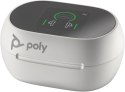 POLY Białe etui do ładowania z ekranem dotykowym Voyager Free 60+ UC do adaptera BT700 USB-A