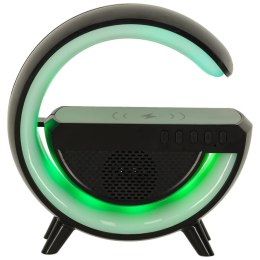 Lampka LED RGB ładowarka indukcyjna radio