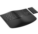 HP Inc. Klawiatura ergonomiczna bezprzewodowa + numeryczna 965 7E756AA czarna