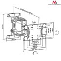 Maclean Uchwyt do TV OLED 32-65 cali max 30kg MC-804