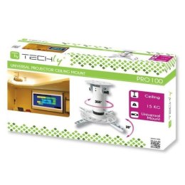 Techly ICA-PM 200WH uchwyt do montażu projektora Sufit Biały