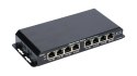 EXTRALINK KRATOS SWITCH POE GIGABIT 8 PORTÓW 24V