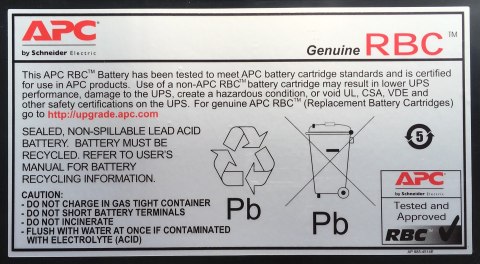 Moduł bateryjny APC RBC24