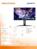 Gigabyte Monitor 31.5 cala FO32U2P OLED 0,03MS UHD 240HZ 4K