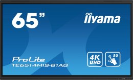 Iiyama TE6514MIS-B1AG signage display Interaktywny płaski panel 165,1 cm (65