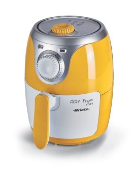 Ariete Airy fryer mini Pojedyńczy 2 l Autonomiczny 1000 W Frytkownica na gorące powietrze Srebrny, Biały, Żółty