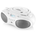 Radioodtwarzacz JVC RD-E661W-DAB Boombox white (WYPRZEDAŻ)