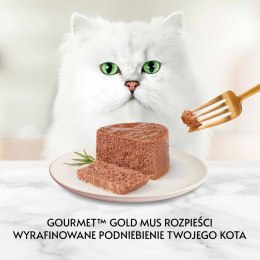 PURINA Gourmet Gold Mus z wołowiną - mokra karma dla kota - 85 g