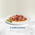 Purina GOURMET Perle Fileciki w sosie z kurczakiem - mokra karma dla kota - saszetka 85 g