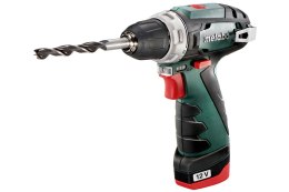 Metabo POWERMAXX BS BASIC 1400 RPM Zamek centralny 800 g Czarny, Czerwony