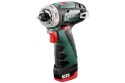 Metabo POWERMAXX BS BASIC 1400 RPM Zamek centralny 800 g Czarny, Czerwony