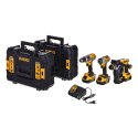 ZESTAW ELEKTRONARZĘDZI COMBO DEWALT DCK368P3T-QW (DCH273+DCD796+DCF887)